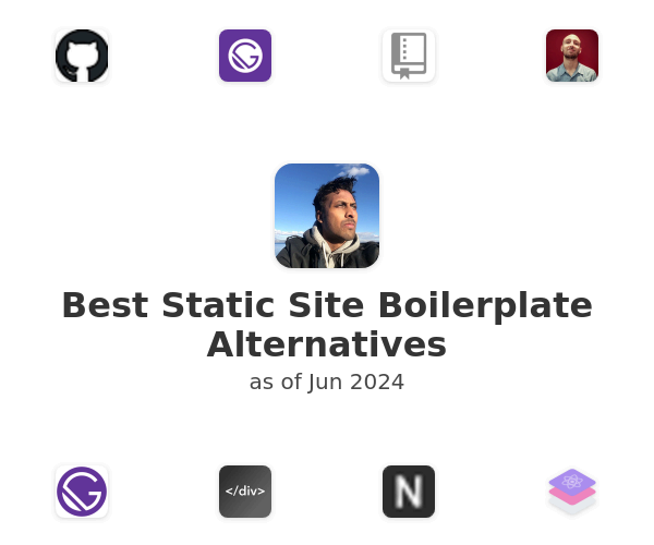 Best Static Site Boilerplate Alternatives