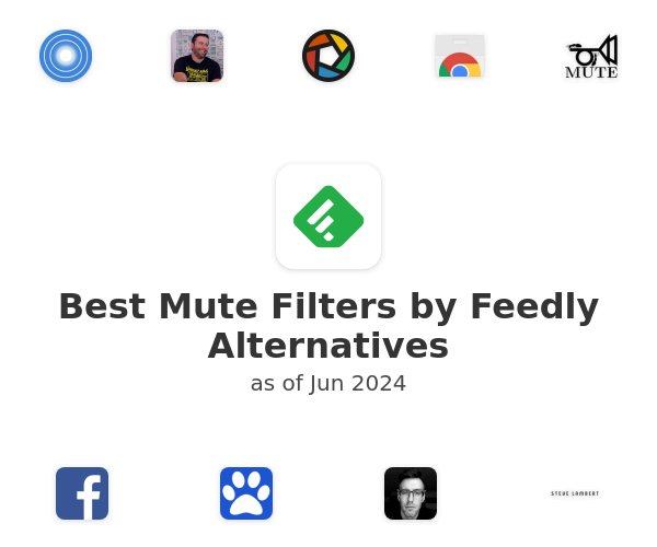 Best Mute Filters by Feedly Alternatives