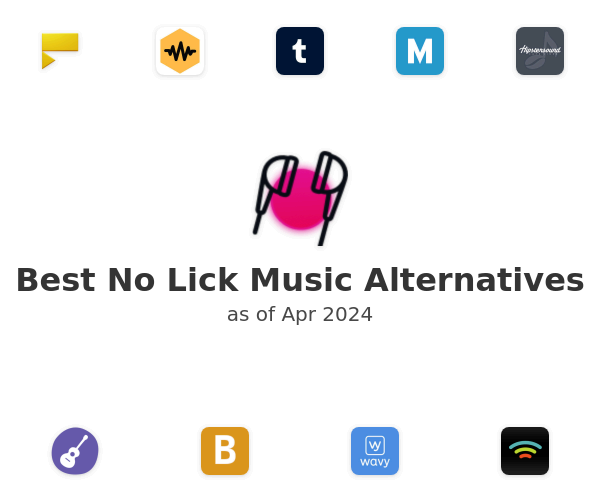 Best No Lick Music Alternatives