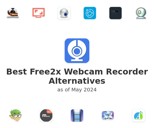 Best Free2x Webcam Recorder Alternatives