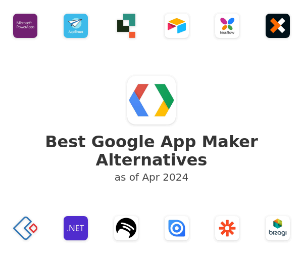Best Google App Maker Alternatives