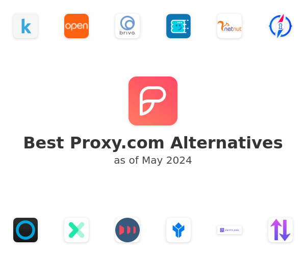 Best Proxy.com Alternatives