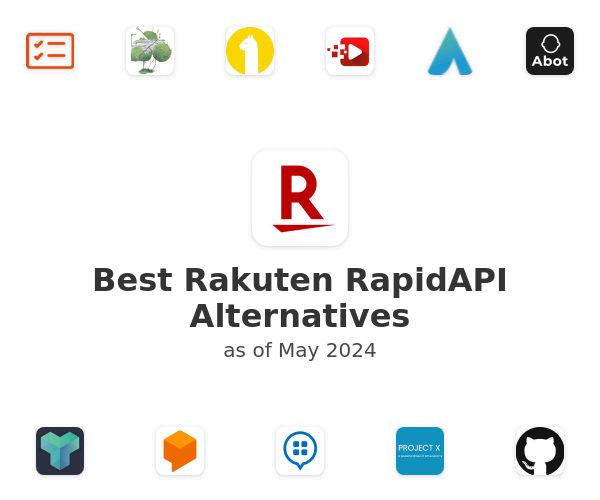 Best Rakuten RapidAPI Alternatives