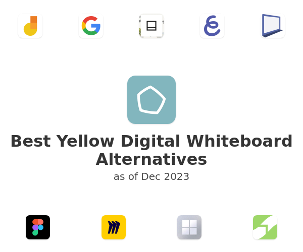 Best Yellow Digital Whiteboard Alternatives