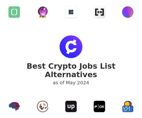 Best Crypto Jobs List Alternatives