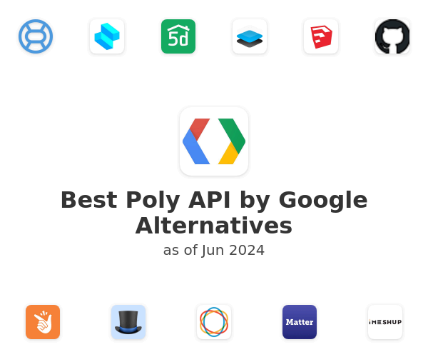 Best Poly API by Google Alternatives
