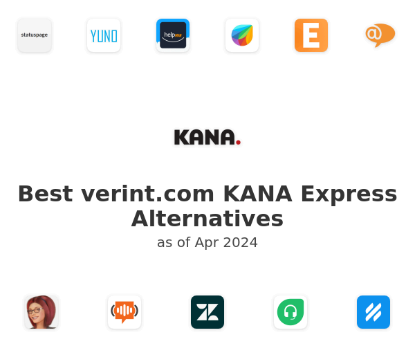 Best verint.com KANA Express Alternatives