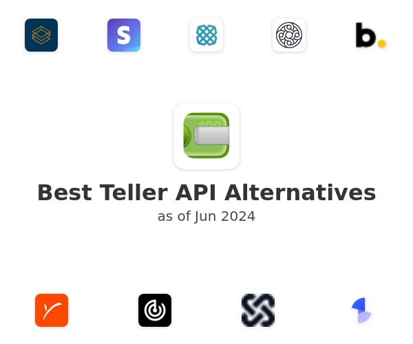Best Teller API Alternatives