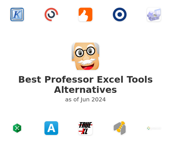 Best Professor Excel Tools Alternatives