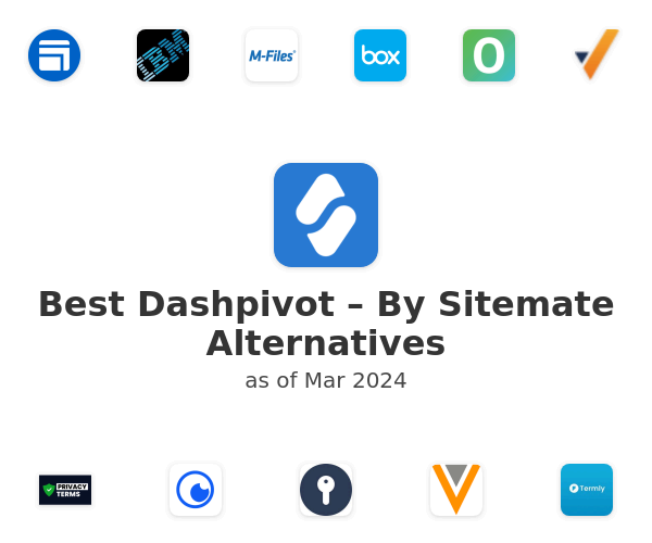 Best Dashpivot – By Sitemate Alternatives
