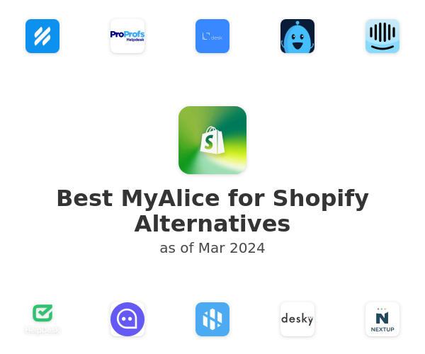 Best MyAlice for Shopify Alternatives