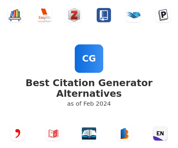 Best Citation Generator Alternatives