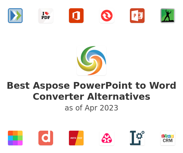 Best Aspose PowerPoint to Word Converter Alternatives
