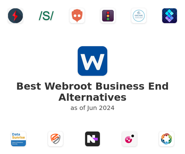 Best Webroot Business End Alternatives