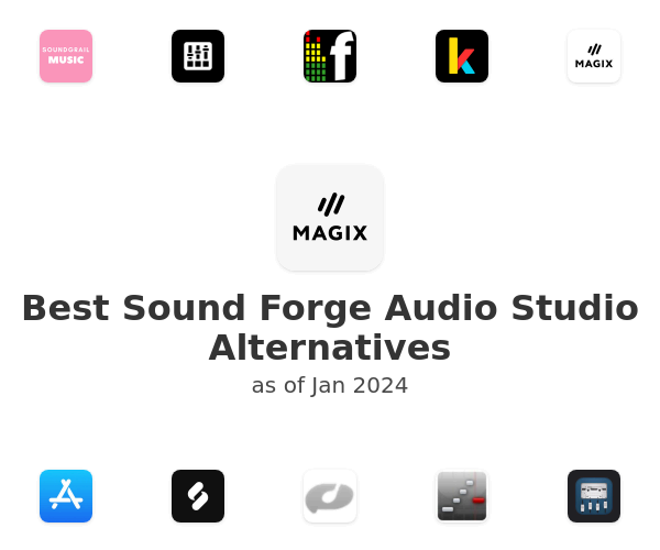 Best Sound Forge Audio Studio Alternatives