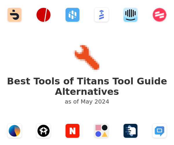 Best Tools of Titans Tool Guide Alternatives