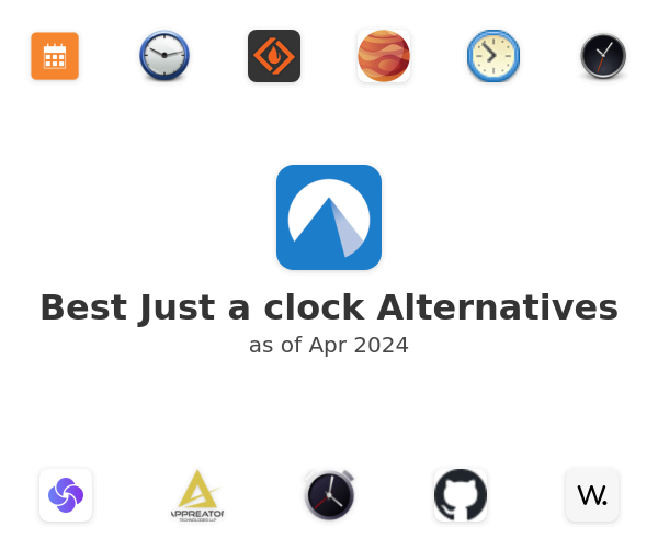 Best Just a clock Alternatives