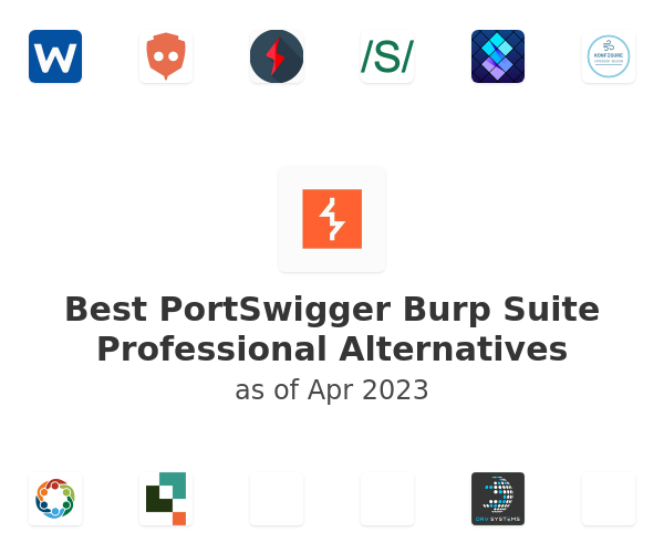 Best PortSwigger Burp Suite Professional Alternatives