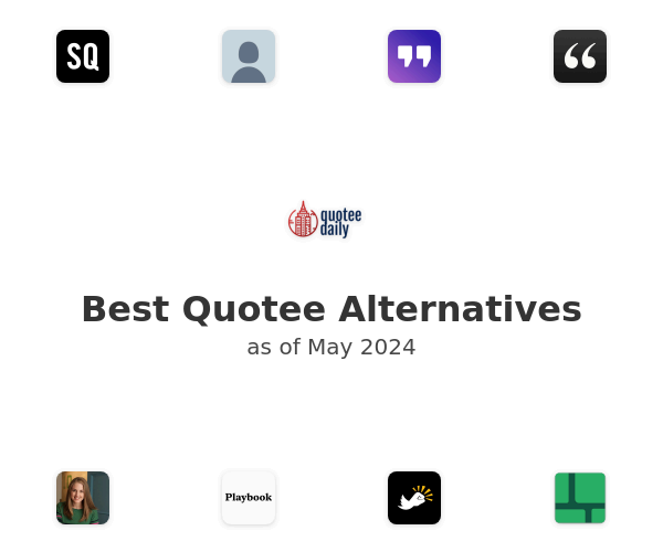 Best Quotee Alternatives