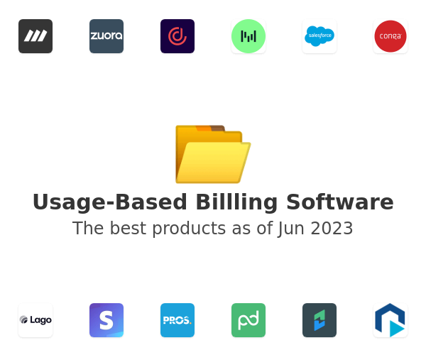 The best Usage-Based Billling products