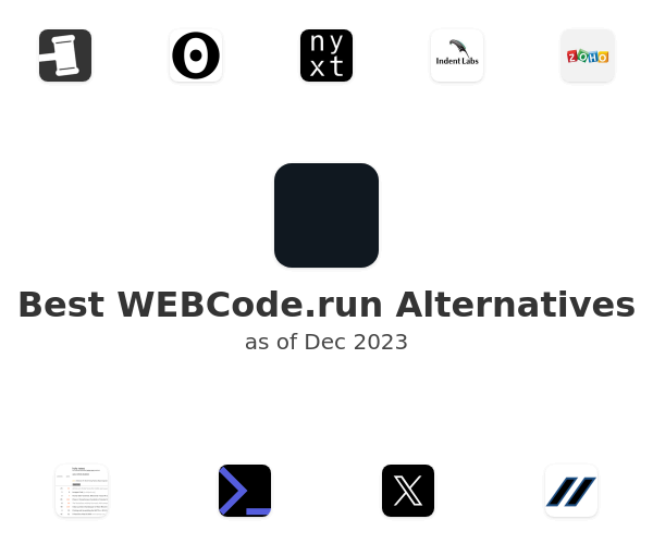 Best WEBCode.run Alternatives