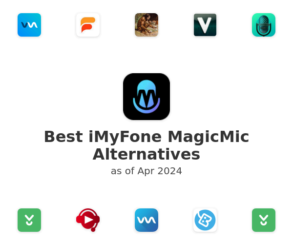 Best iMyFone MagicMic Alternatives