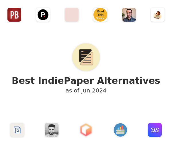 Best IndiePaper Alternatives