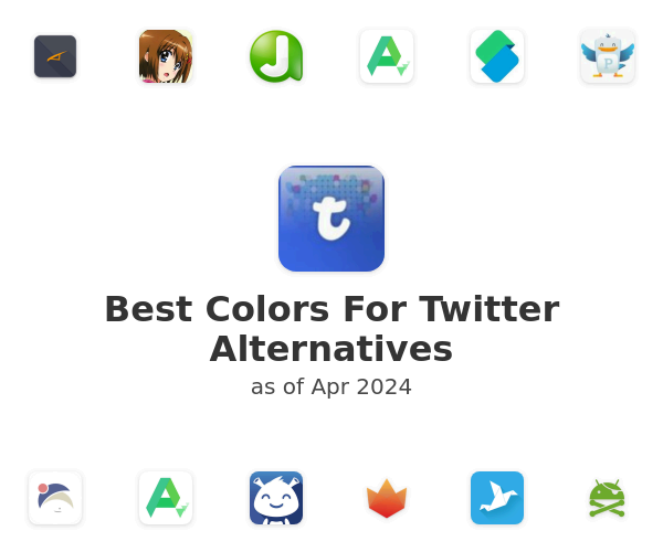 Best Colors For Twitter Alternatives