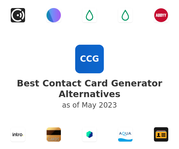 Best Contact Card Generator Alternatives