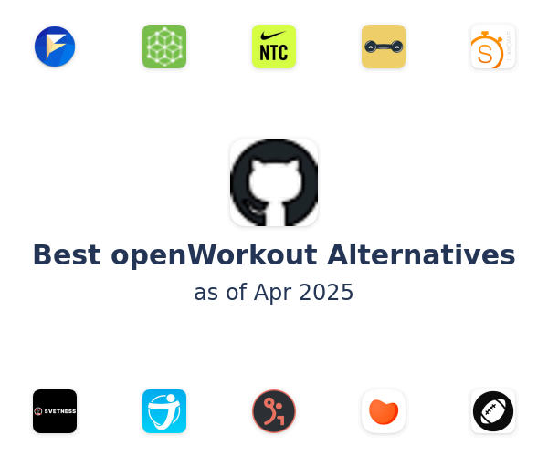 Best openWorkout Alternatives