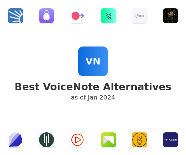 Best VoiceNote Alternatives