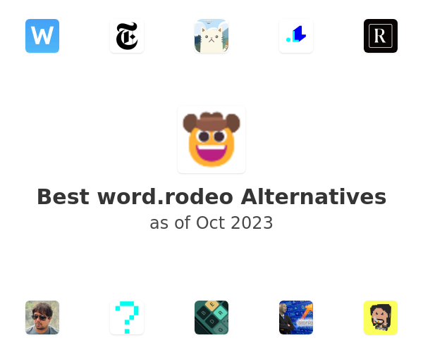 Best word.rodeo Alternatives