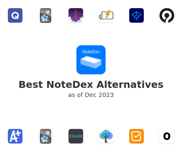 Best NoteDex Alternatives