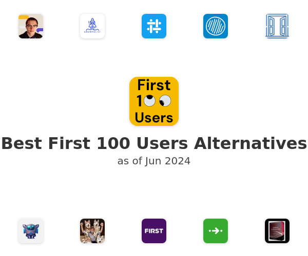 Best First 100 Users Alternatives