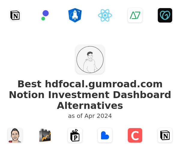 Best hdfocal.gumroad.com Notion Investment Dashboard Alternatives