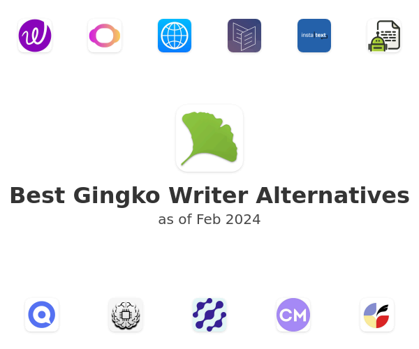 Best Gingko Writer Alternatives