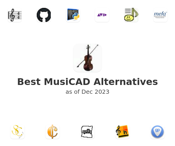 Best MusiCAD Alternatives