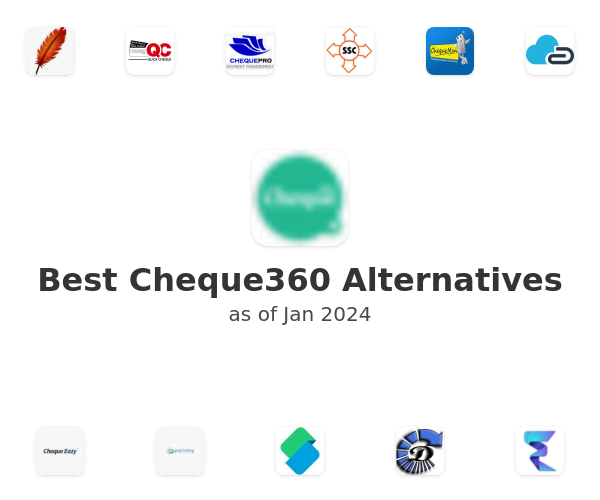 Best Cheque360 Alternatives