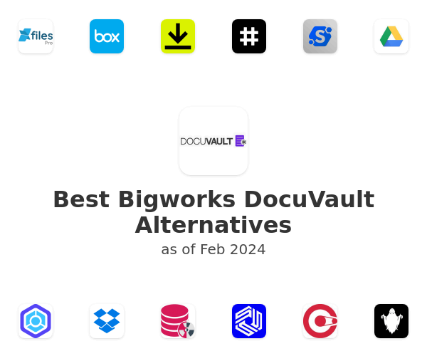 Best Bigworks DocuVault Alternatives