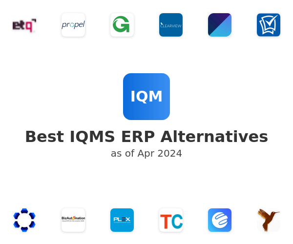 Best IQMS ERP Alternatives