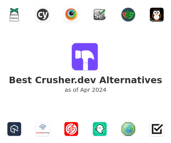 Best Crusher.dev Alternatives