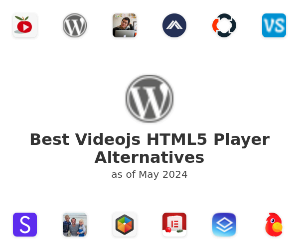Best Videojs HTML5 Player Alternatives