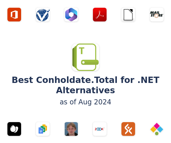 Best Conholdate.Total for .NET Alternatives