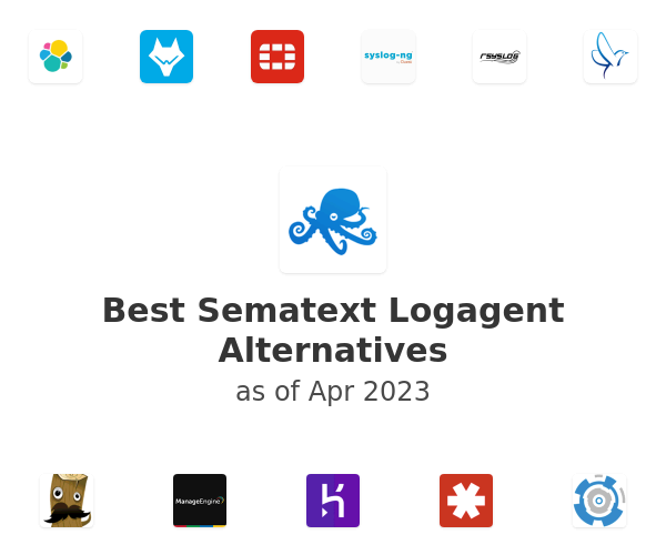 Best Sematext Logagent Alternatives
