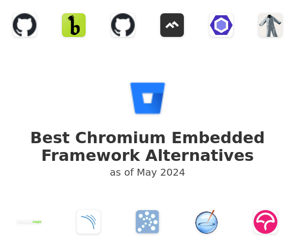 Best Chromium Embedded Framework Alternatives