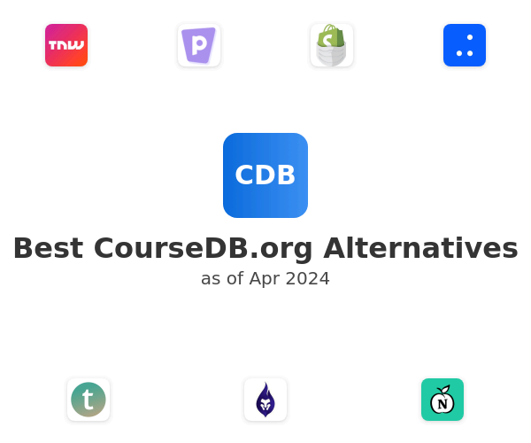 Best CourseDB.org Alternatives
