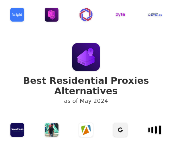 Best Residential Proxies Alternatives