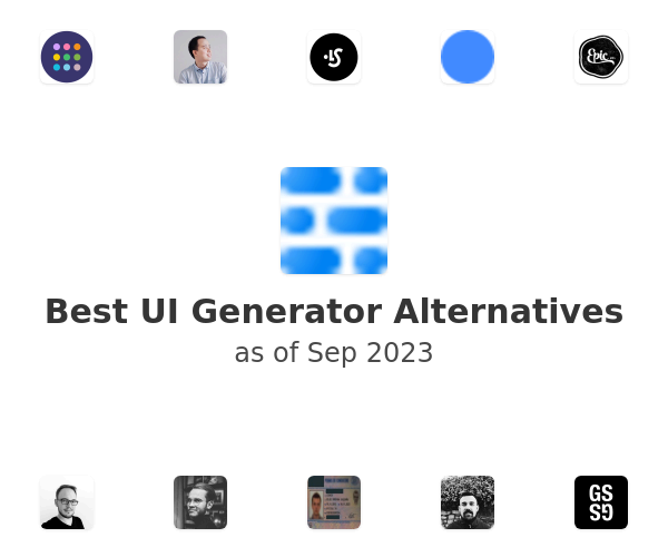 Best UI Generator Alternatives