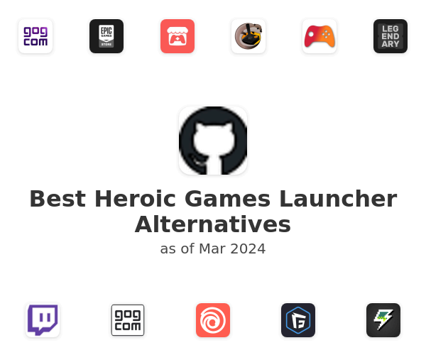 Best Heroic Games Launcher Alternatives