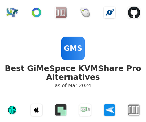 Best GiMeSpace KVMShare Pro Alternatives